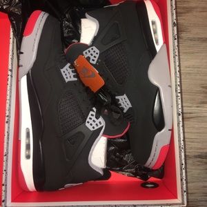 Nike Air Jordan 4 Bred 2019 Size 13